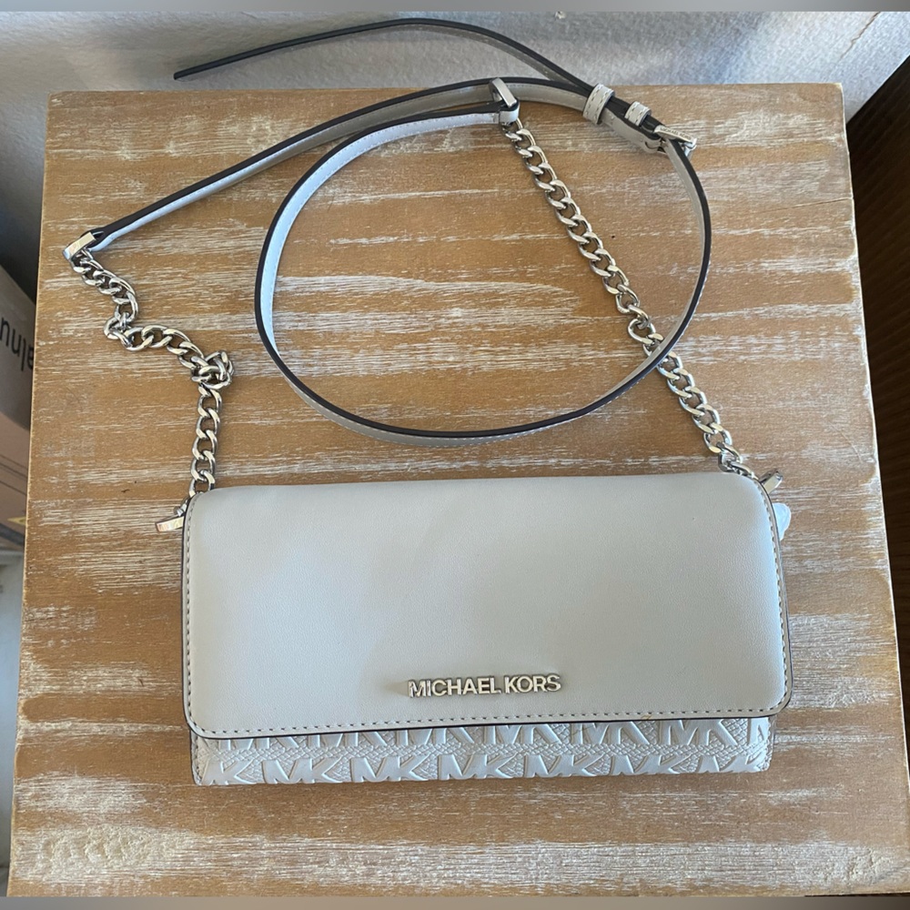 MICHAEL Michael Kors Cream Crossbody Bag